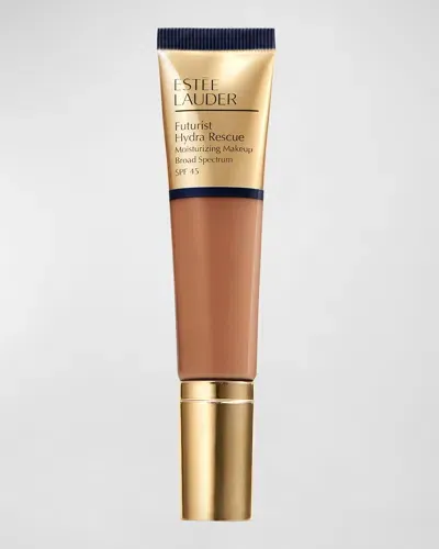 Estée Lauder Futurist Hydra Rescue Moisturizing Foundation Spf 45 In N Amber Honey (medium Tan With Neutral S