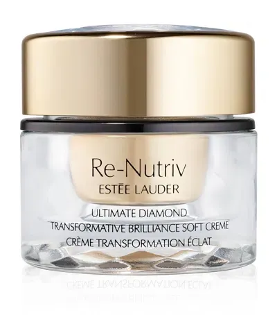 Estée Lauder Re-nutriv Ultimate Diamond Transformative Brilliance Soft Creme Moisturiser In White