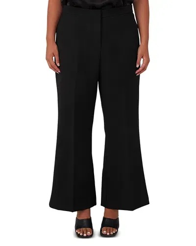 Estelle Plus Neptune Wide Leg Pants In Black