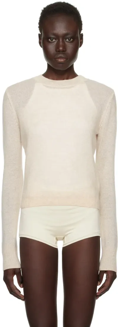 Éterne Beige Francis Sweater In Oatmeal