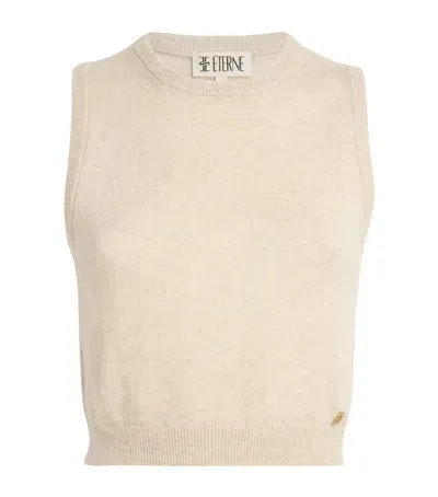 Éterne Cashmere Sawyer Tank Top In Nude