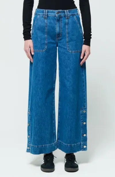 Etica Ética Matis High Waist Wide Leg Jeans In Fall Breeze