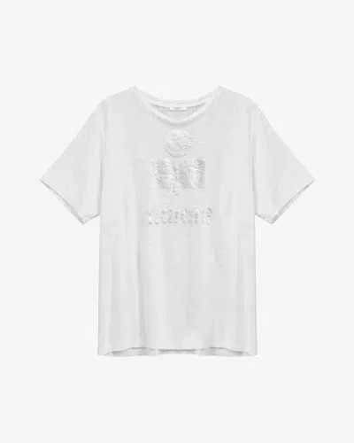 Etoile Zewel Logo T-shirt In White