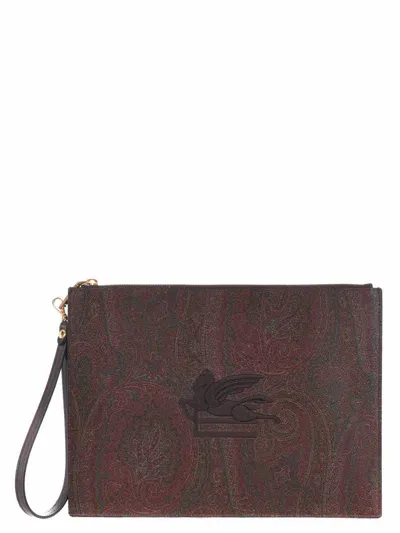 Etro Bags.. Bordeaux In Black