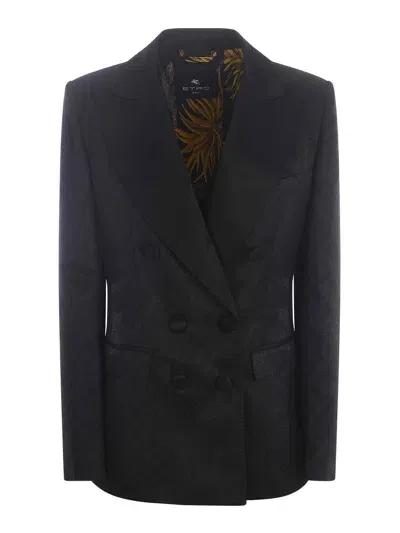 Etro Casual Jacket In Black