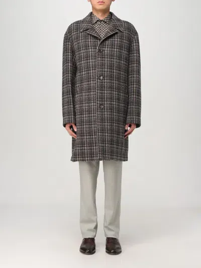 Etro Coat  Men Color Brown In Braun