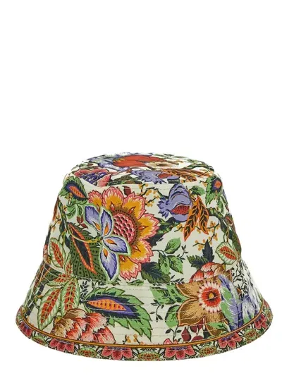 Etro Cotton Hat In White