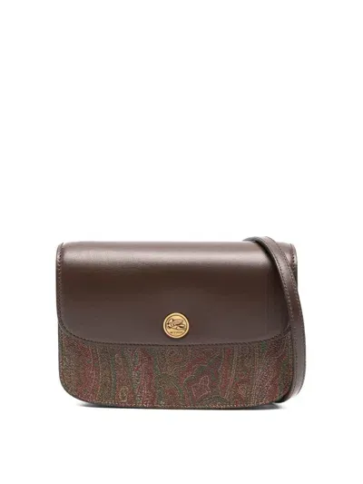 Etro Essential Bag In Marrón