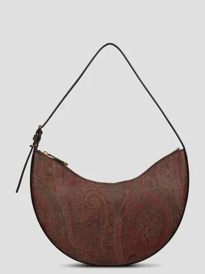 Etro Essential Medium Hobo Bag In Stampa