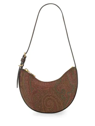 Etro Essential Mini Hobo Bag In Multicolour