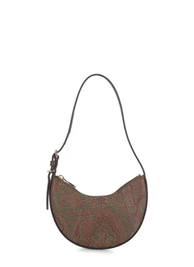 Etro Essential Mini Hobo Bag In Multicolour