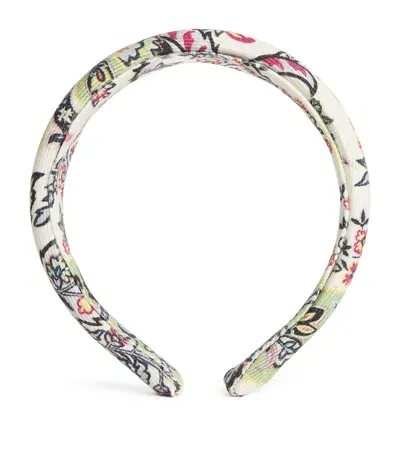 Etro Kids' Floral Print Headband In Multi