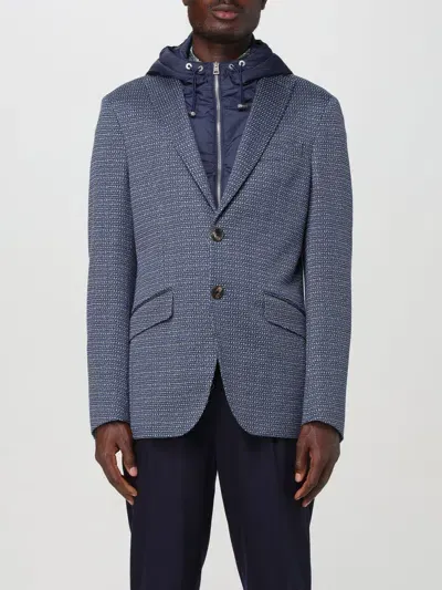 Etro Jacket  Men Color Blue In Blau