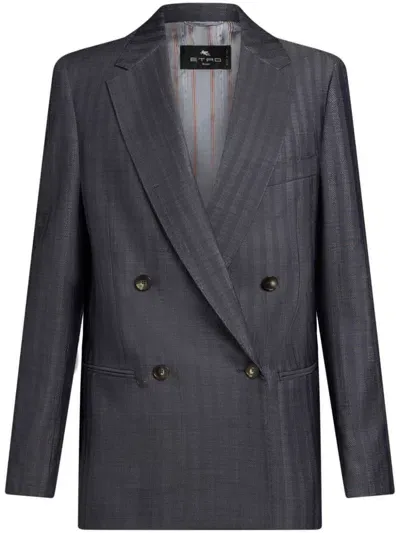 Etro Jackets In Grey