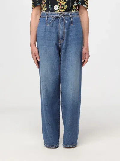 Etro Jeans  Woman Color Blue