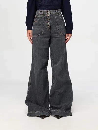 Etro Jeans  Woman Color Denim