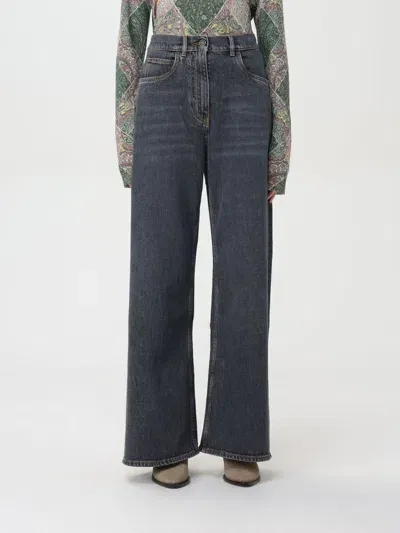 Etro Jeans  Woman Color Grey