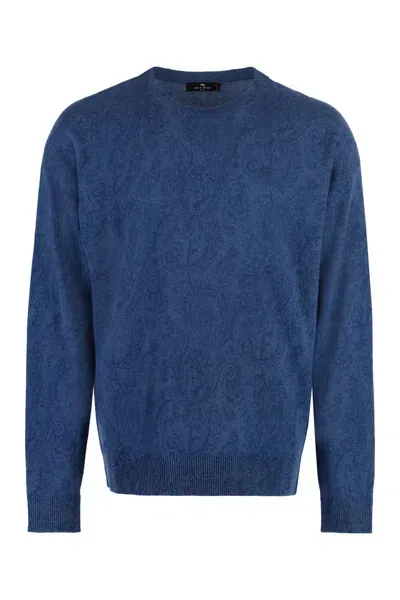 Etro Knitwear In Blue