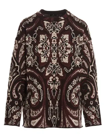 Etro Lavinia Sweater, Cardigans In Brown