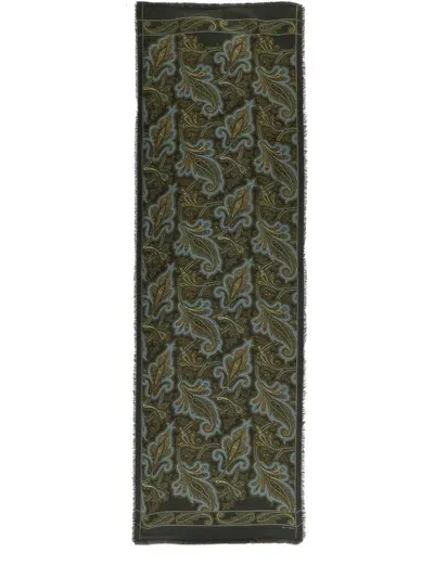 Etro Paisley In Green