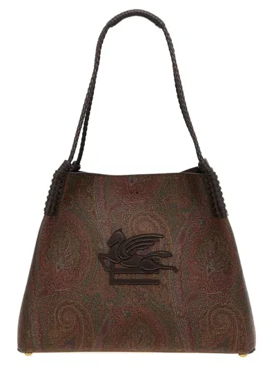 Etro Libra Tote Bag Multicolor In Red