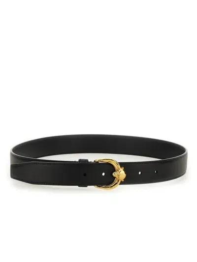 Etro Monkey Buckle Belt In Black