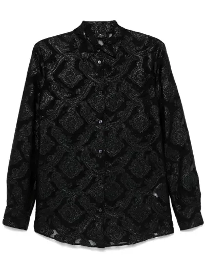 Etro Paisley-print Shirt In Black