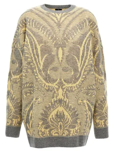 Etro Paisley Sweater In Multicolor