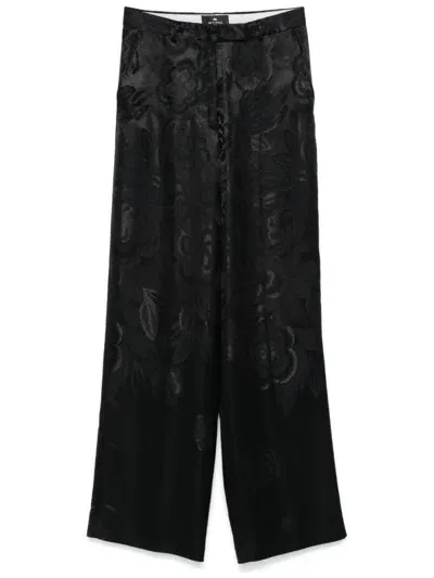 Etro Pants In Black