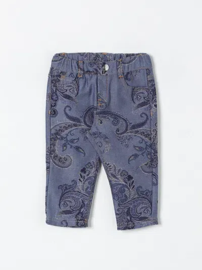 Etro Babies' Pants  Kids Color Blue In Blau