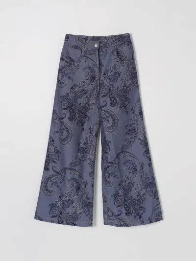 Etro Pants  Kids Color Blue In Blau