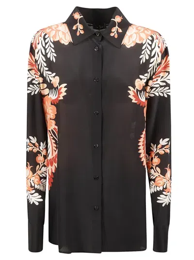 Etro Pattern Printed Shirt In Multi