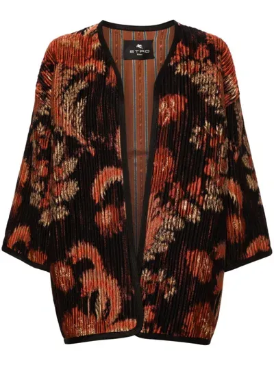 Etro Cape  Woman Color Multicolor In Black