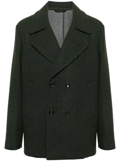 Etro Peacoat W/welt Pockets And Sleeve's In Black