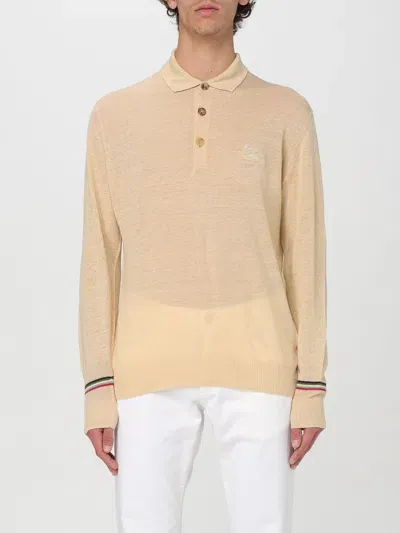 Etro Polo Shirt  Men Color Beige