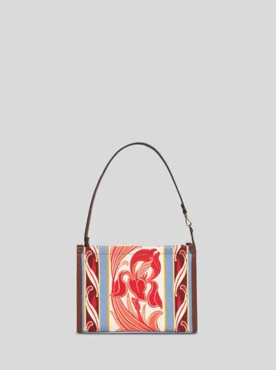 Etro Pouch Aus Bedrucktem Gewebe In Red