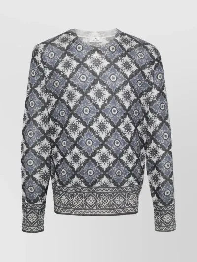 Etro Sweaters In Blue