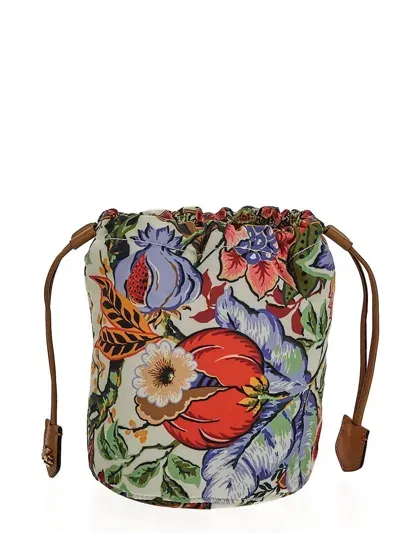 Etro Printed Satin Pouch