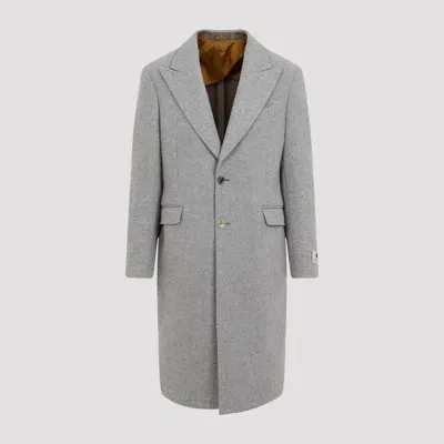 Etro Coat Roma In Grey