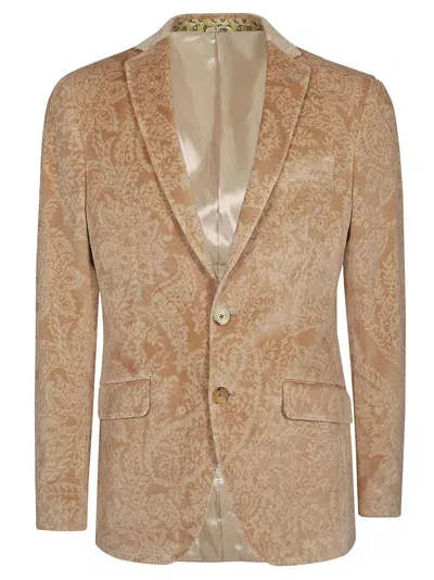 Etro Roma Jacket In Brown