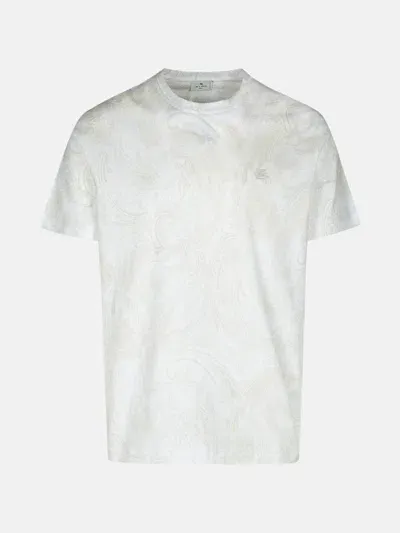 Etro 'roma' White Cotton T-shirt