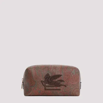 Etro S Pouch In Marrone