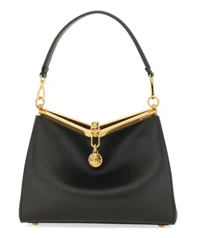 Etro Sail Medium Shoulder Bag In Black