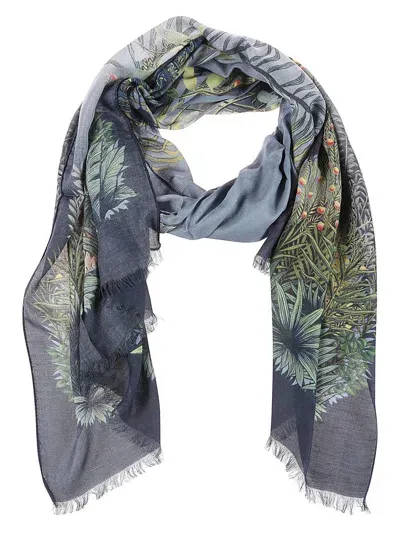 Etro Scarf In Blue