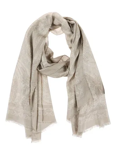 Etro Scarf In Brown