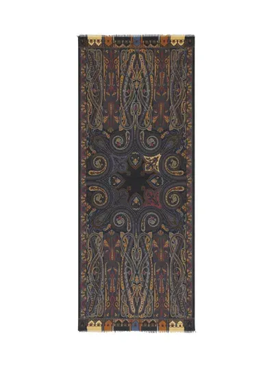 Etro Scarf In Brown