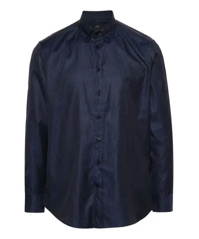 Etro Shirt In Blue