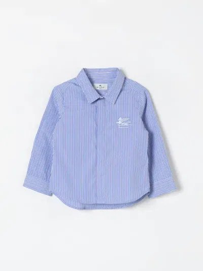 Etro Babies' Shirt  Kids Color Blue