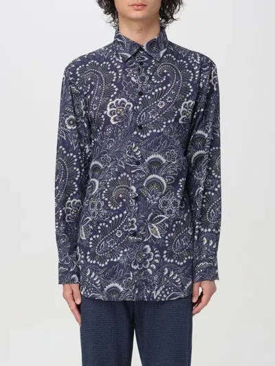 Etro Shirt  Men Color Blue