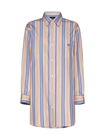 Etro Shirt In Rigato